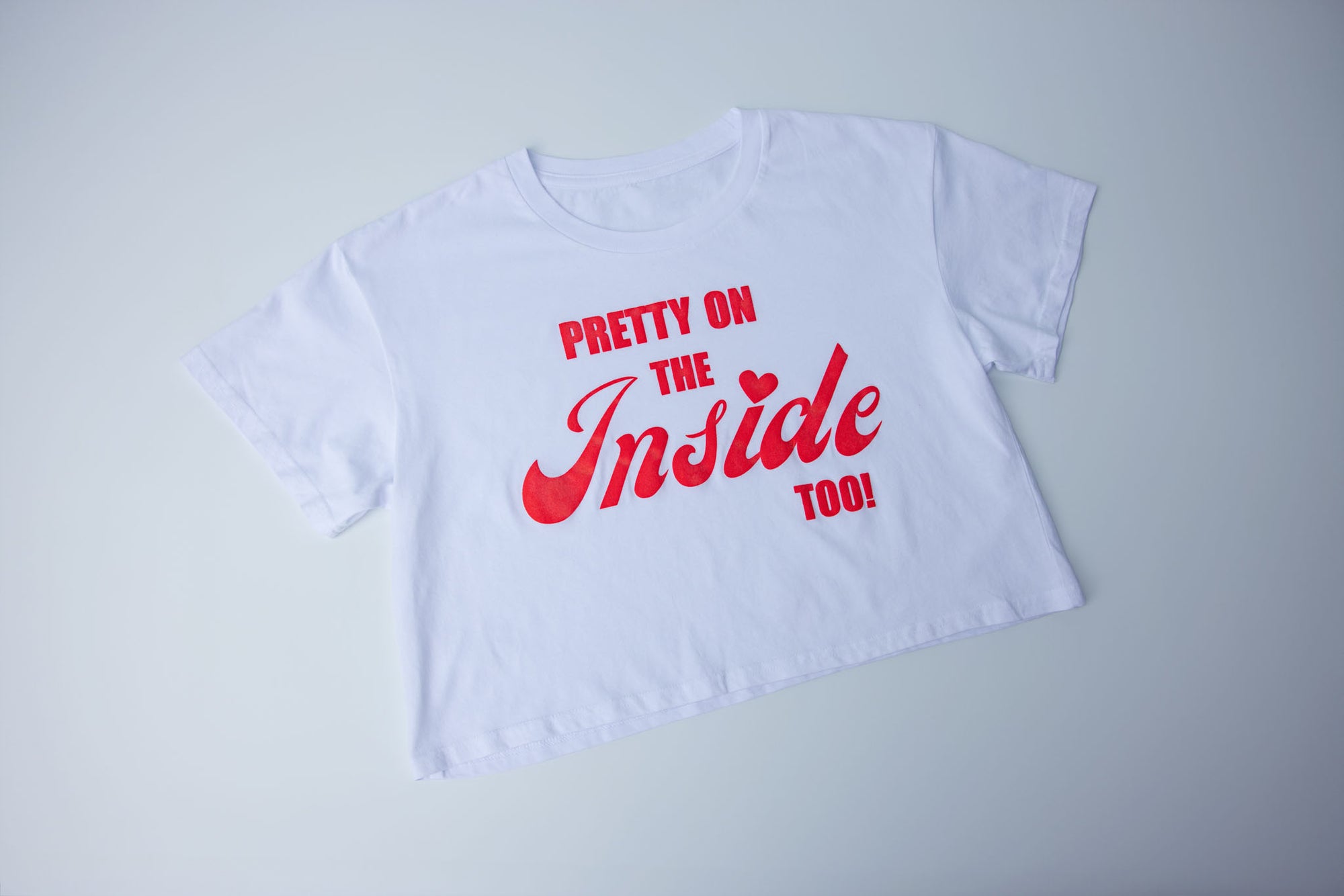 Pretty On The Inside Cropped Tee