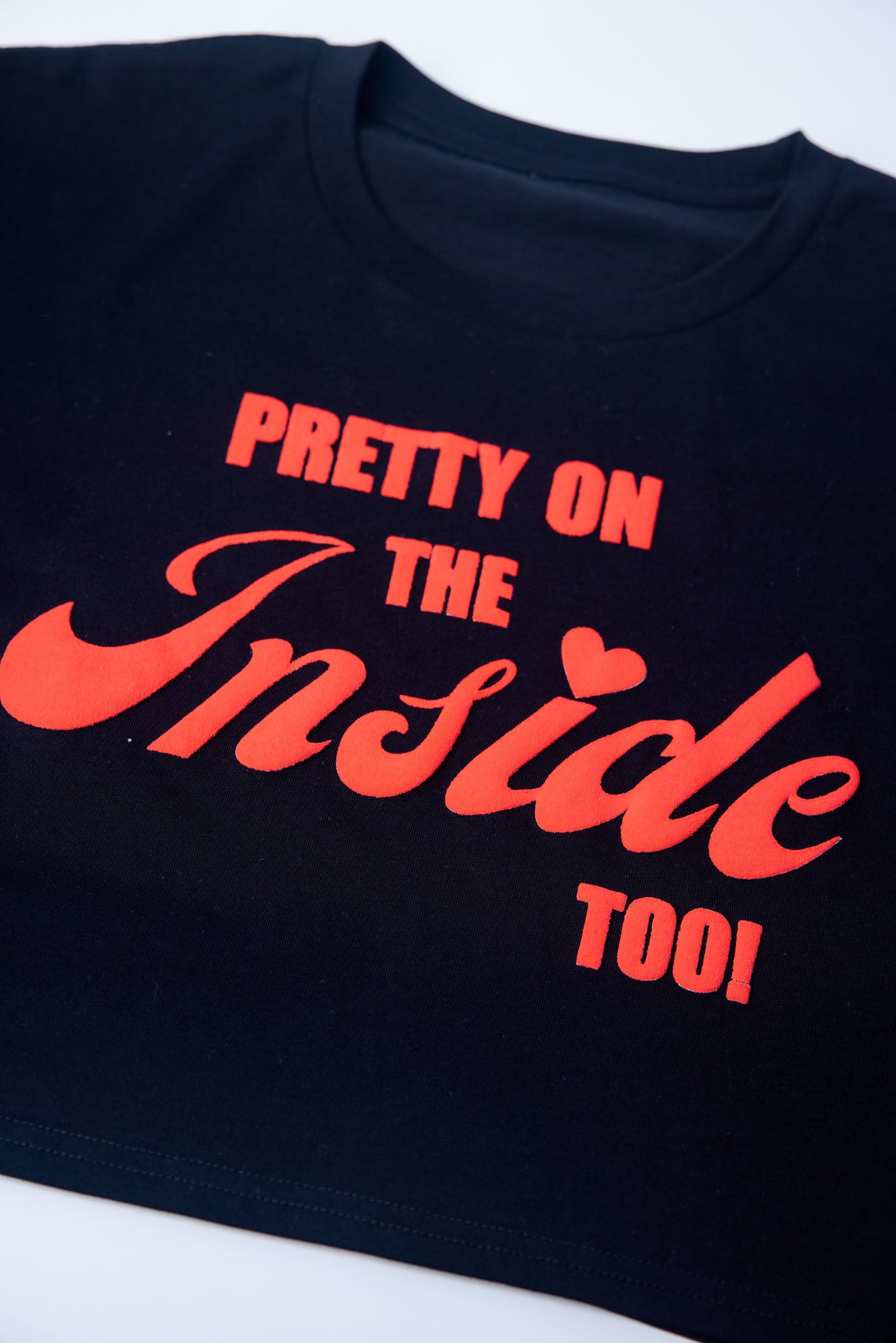 Pretty On The Inside Cropped Tee