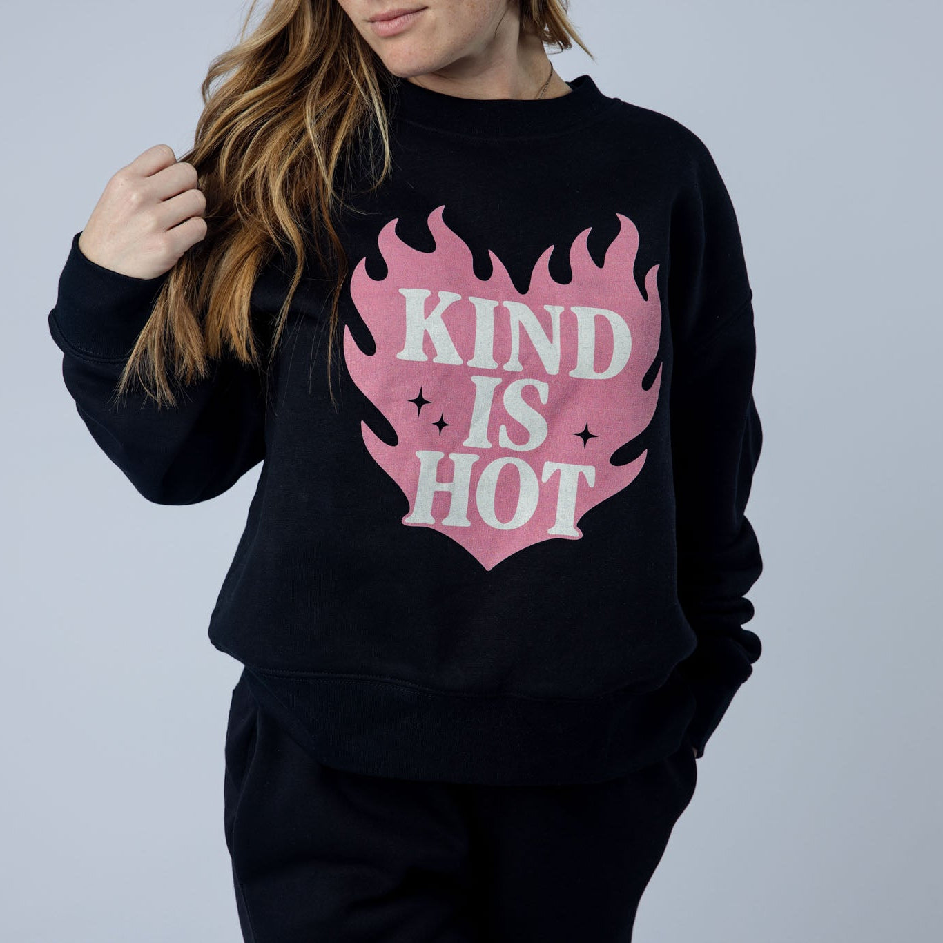 Kind Is Hot Sweatshirt