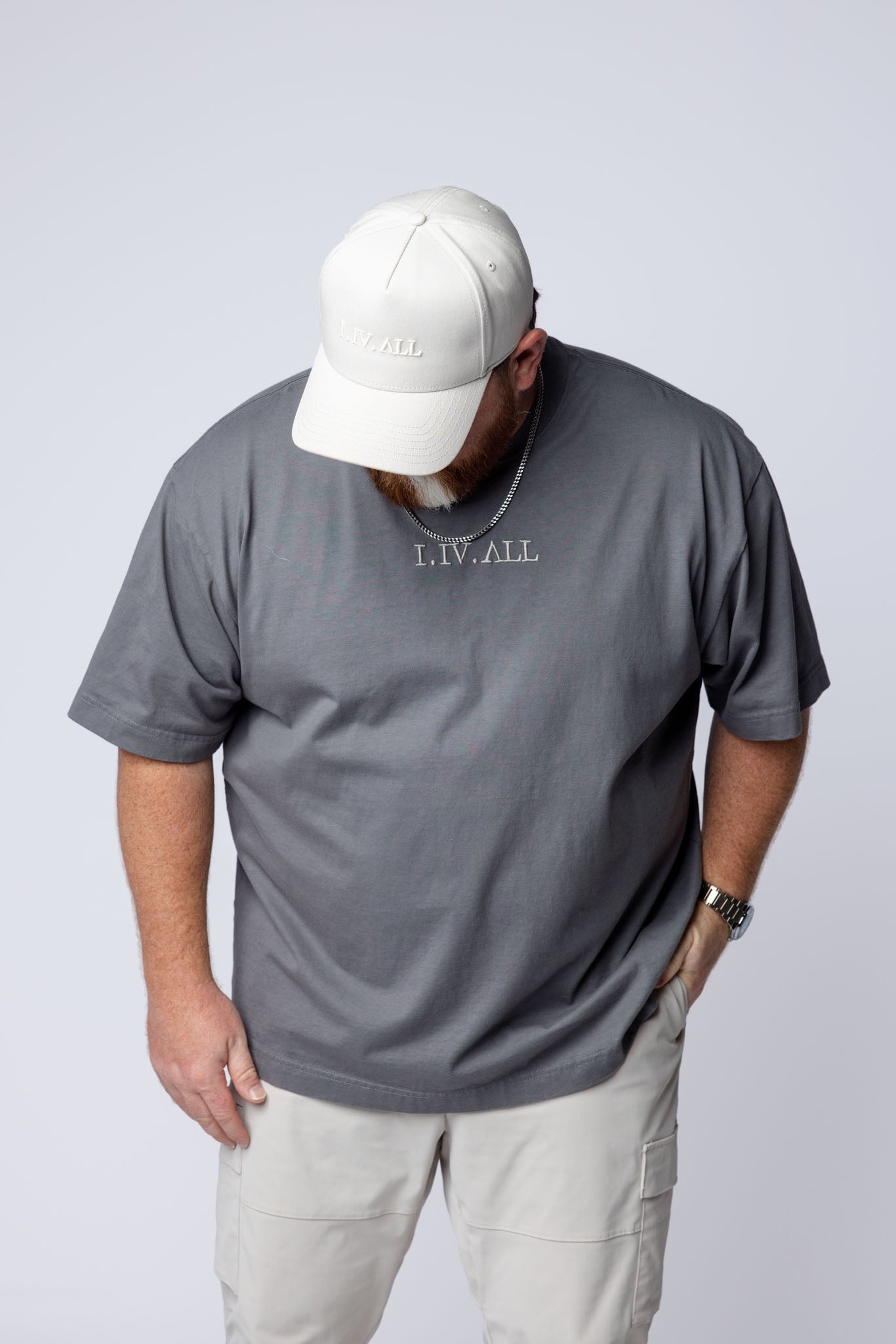 Heavy Dropped Shoulder Tee (Shadow)