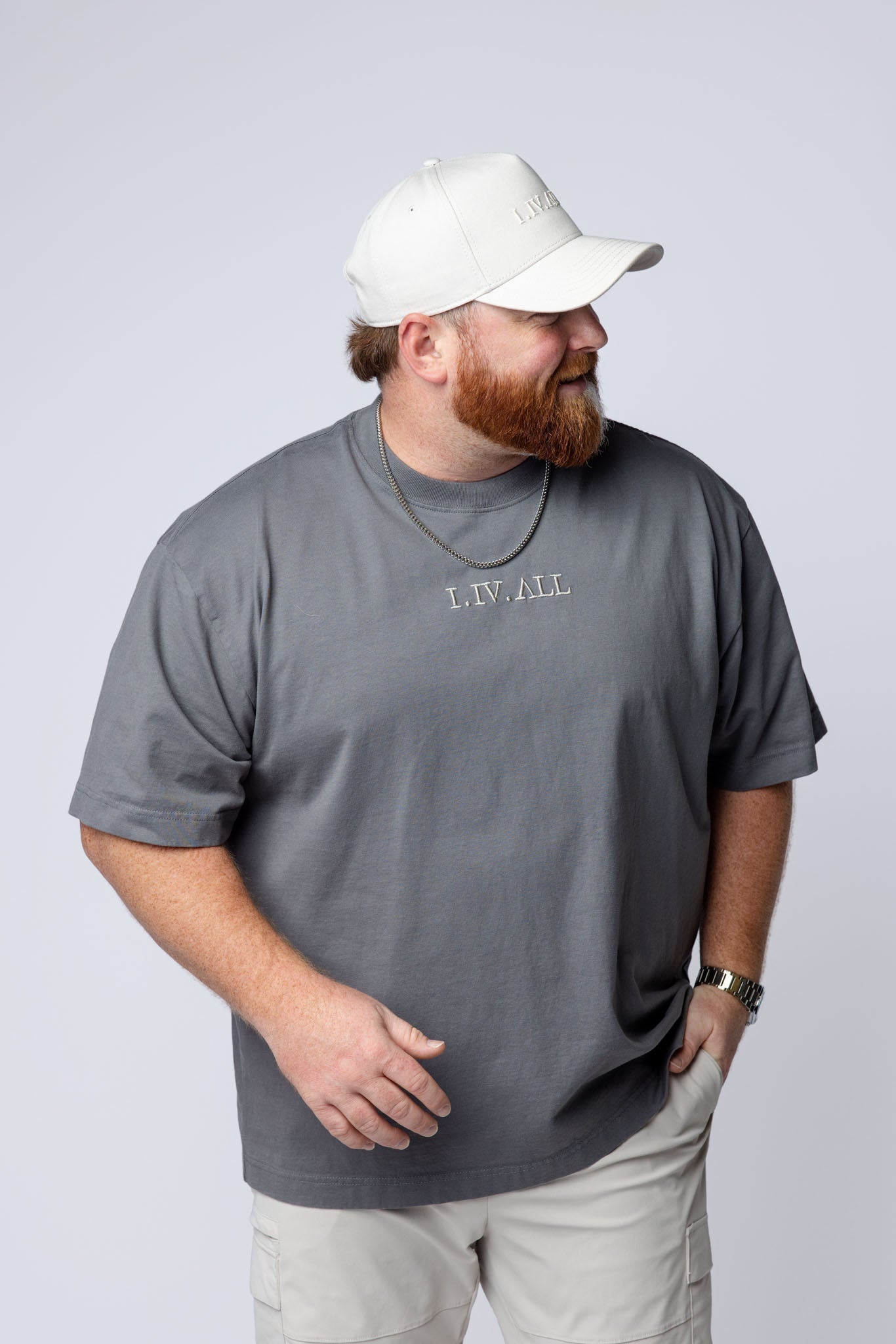 Heavy Dropped Shoulder Tee (Shadow)