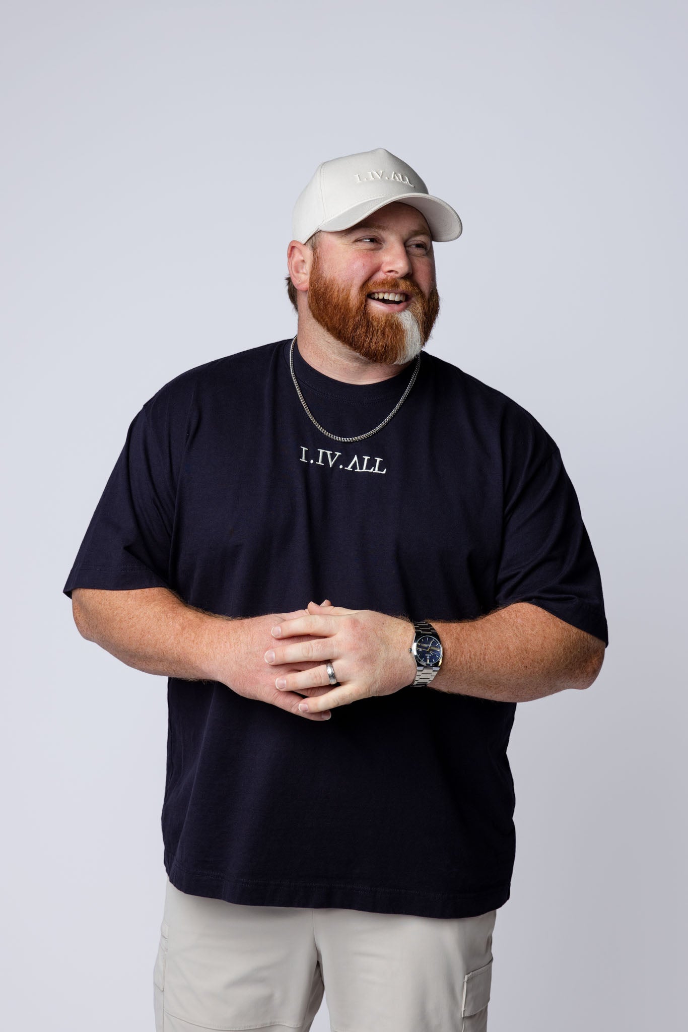 Heavy Dropped Shoulder Tee (Ink Blue)