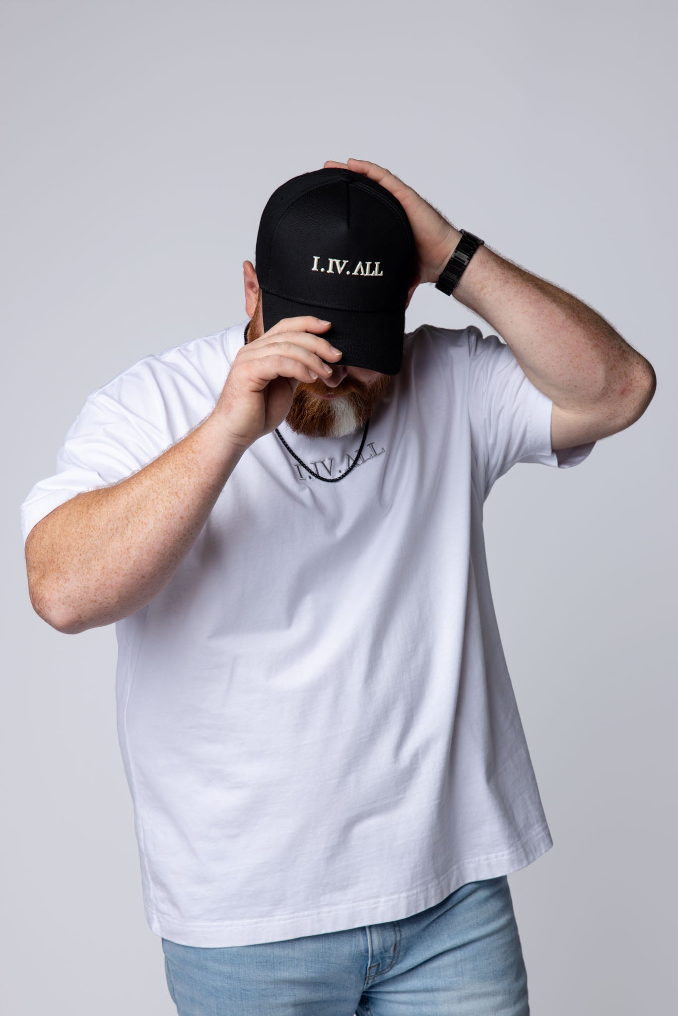 Heavy Dropped Shoulder Tee (White)