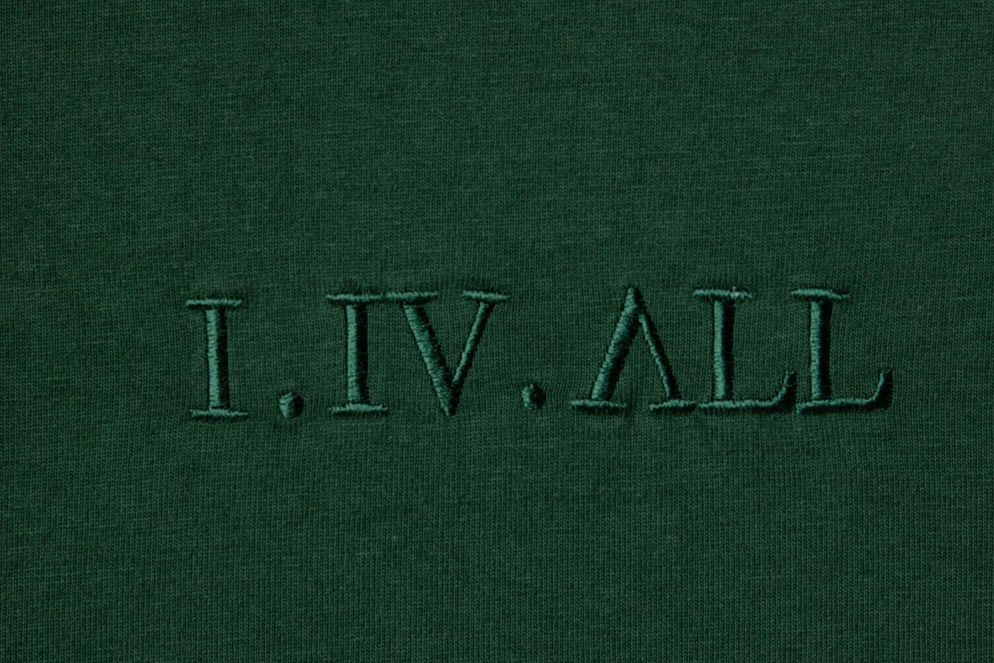 Heavy Dropped Shoulder Tee (Forest Green)