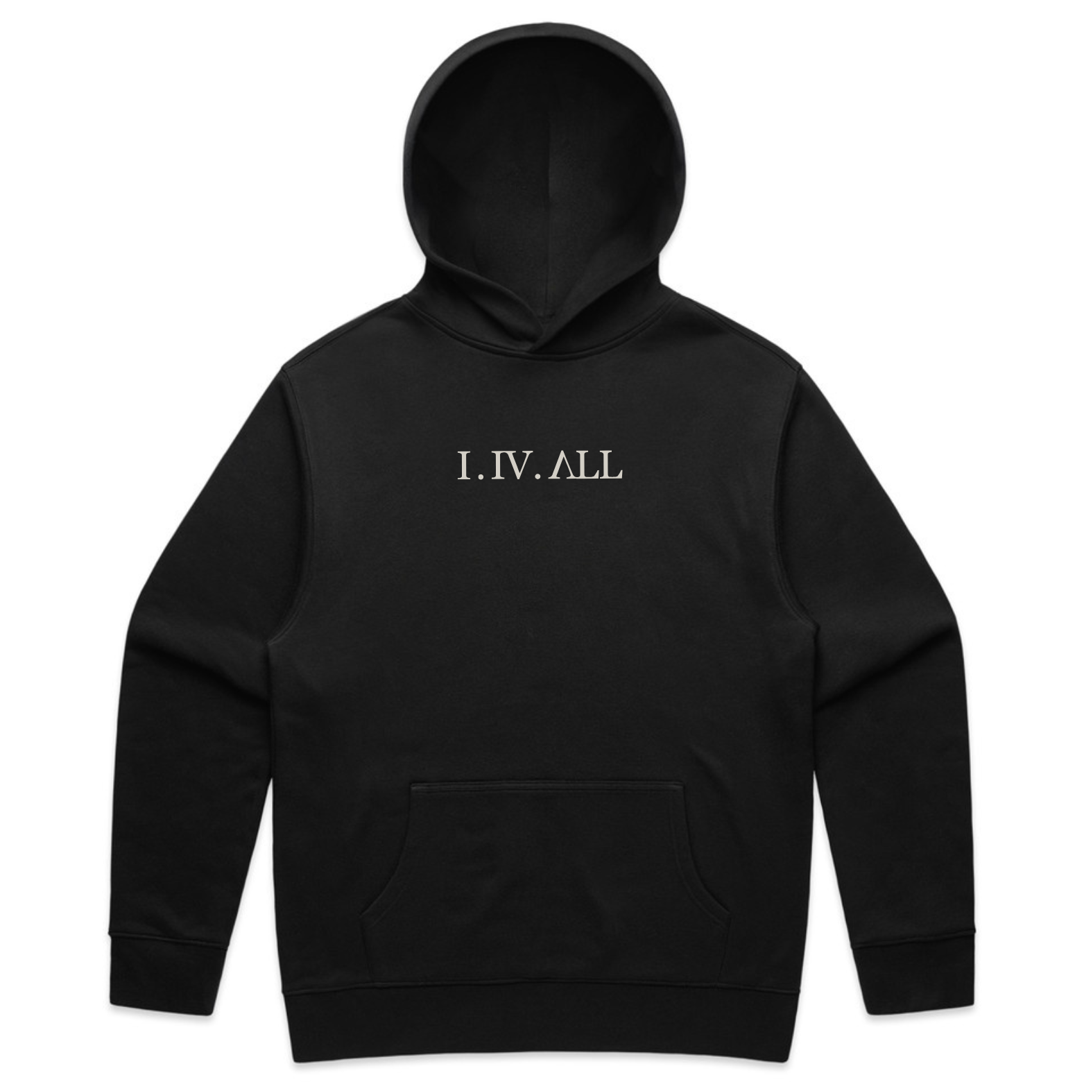 1.4.ALL Men's Hoodie Black