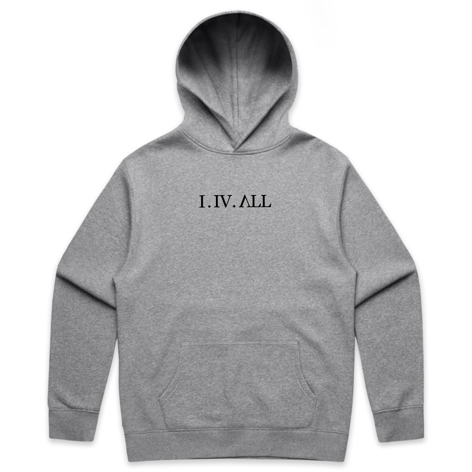 1.4.ALL Men's Hoodie Black
