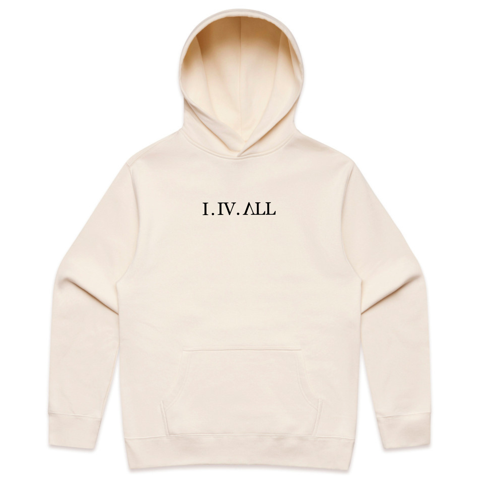 1.4.ALL Men's Hoodie Black