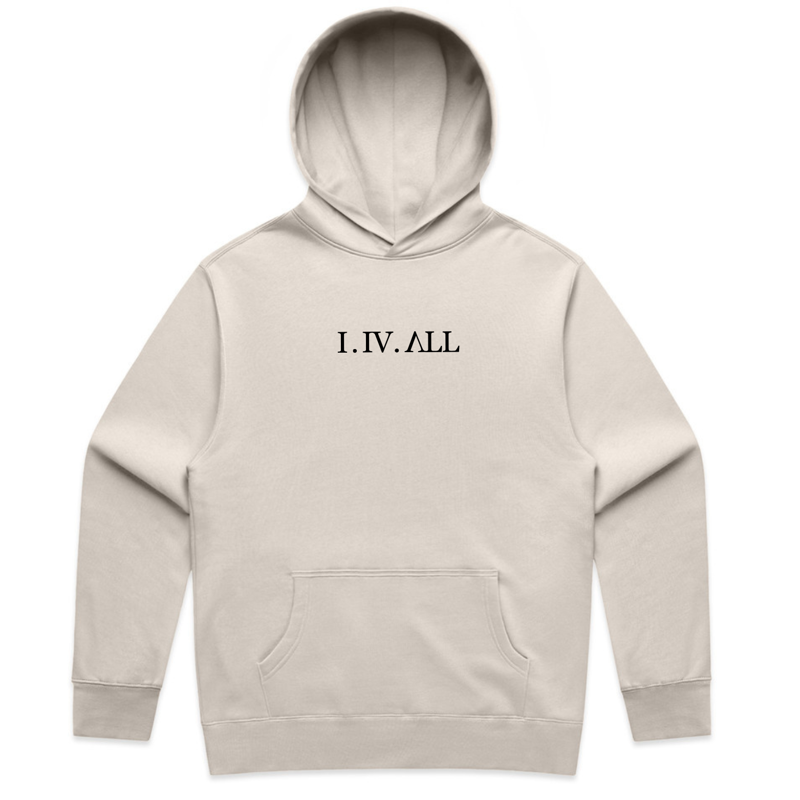 1.4.ALL Men's Hoodie Black