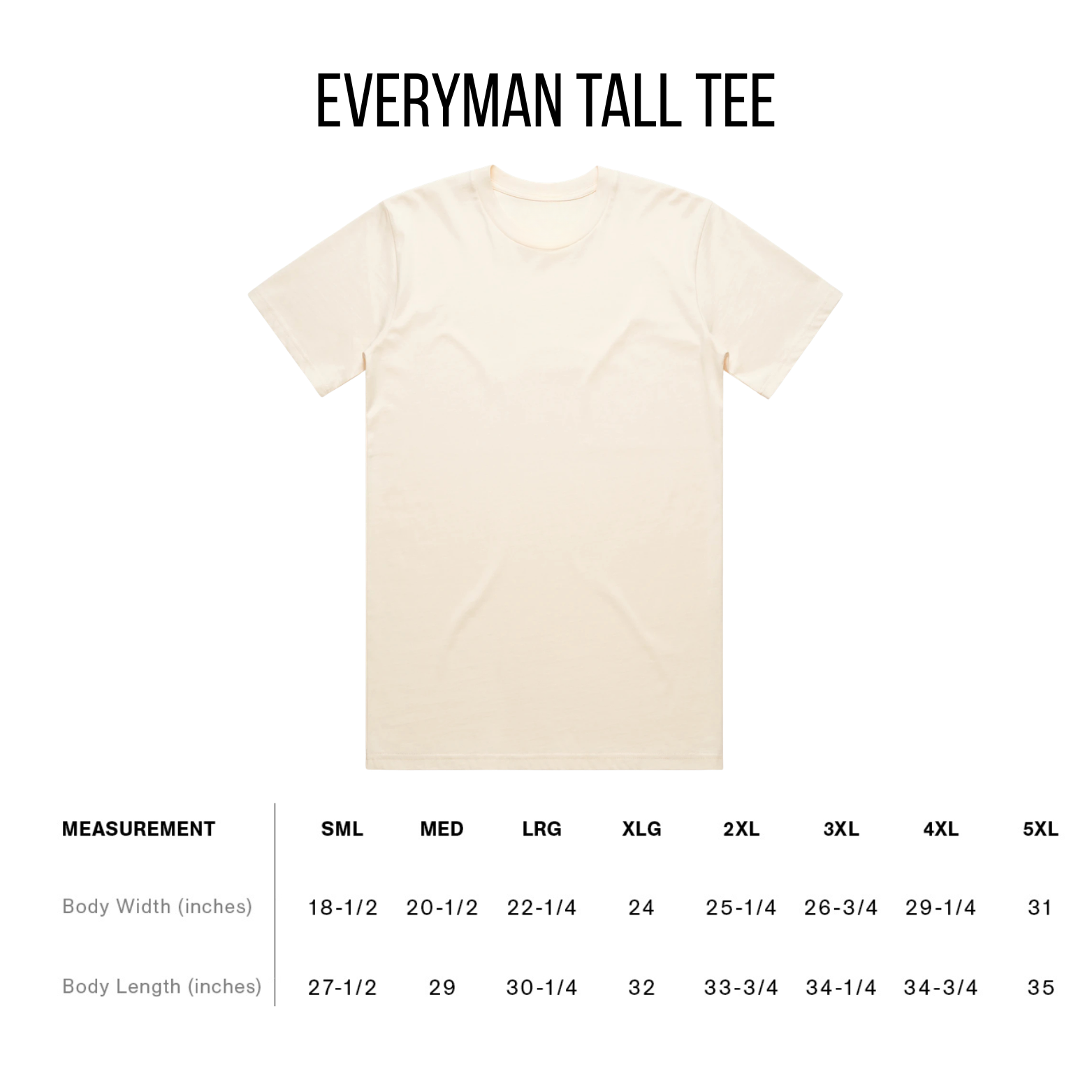 Everyman Tall Tee