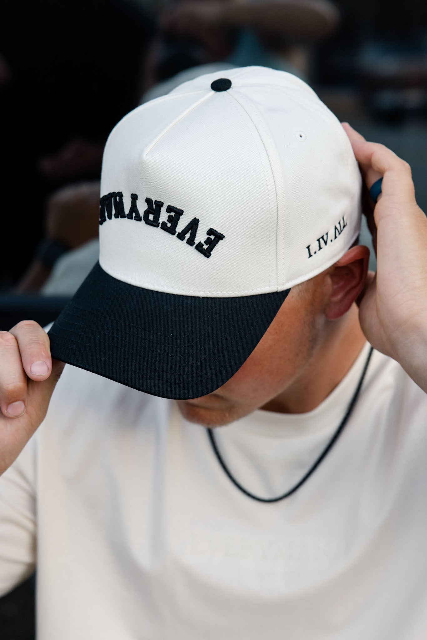 Everyman Upside Down Snapback Hat