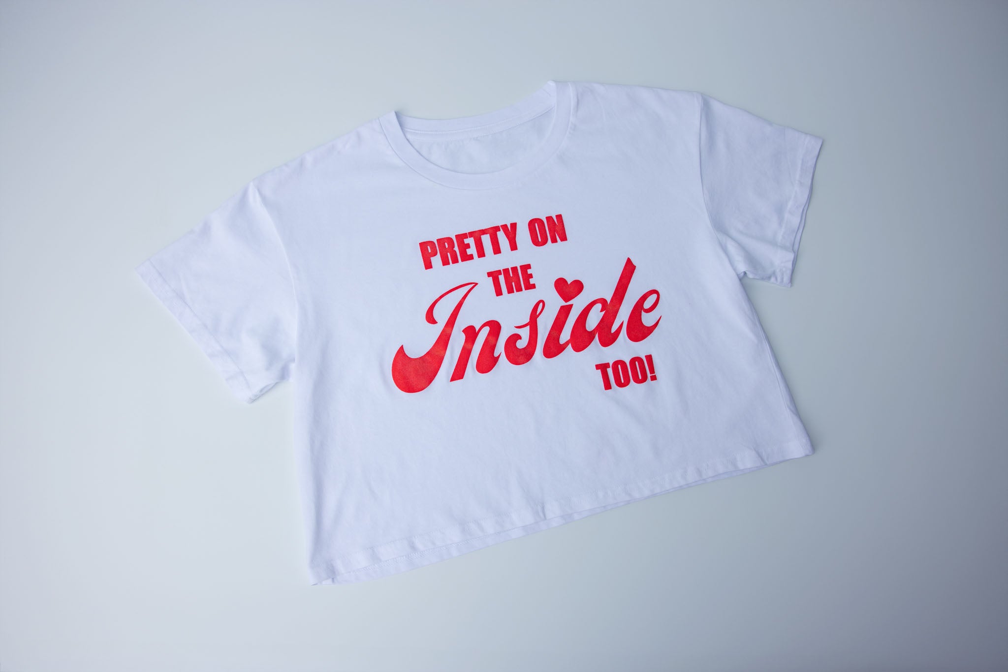 Pretty On The Inside Cropped Tee
