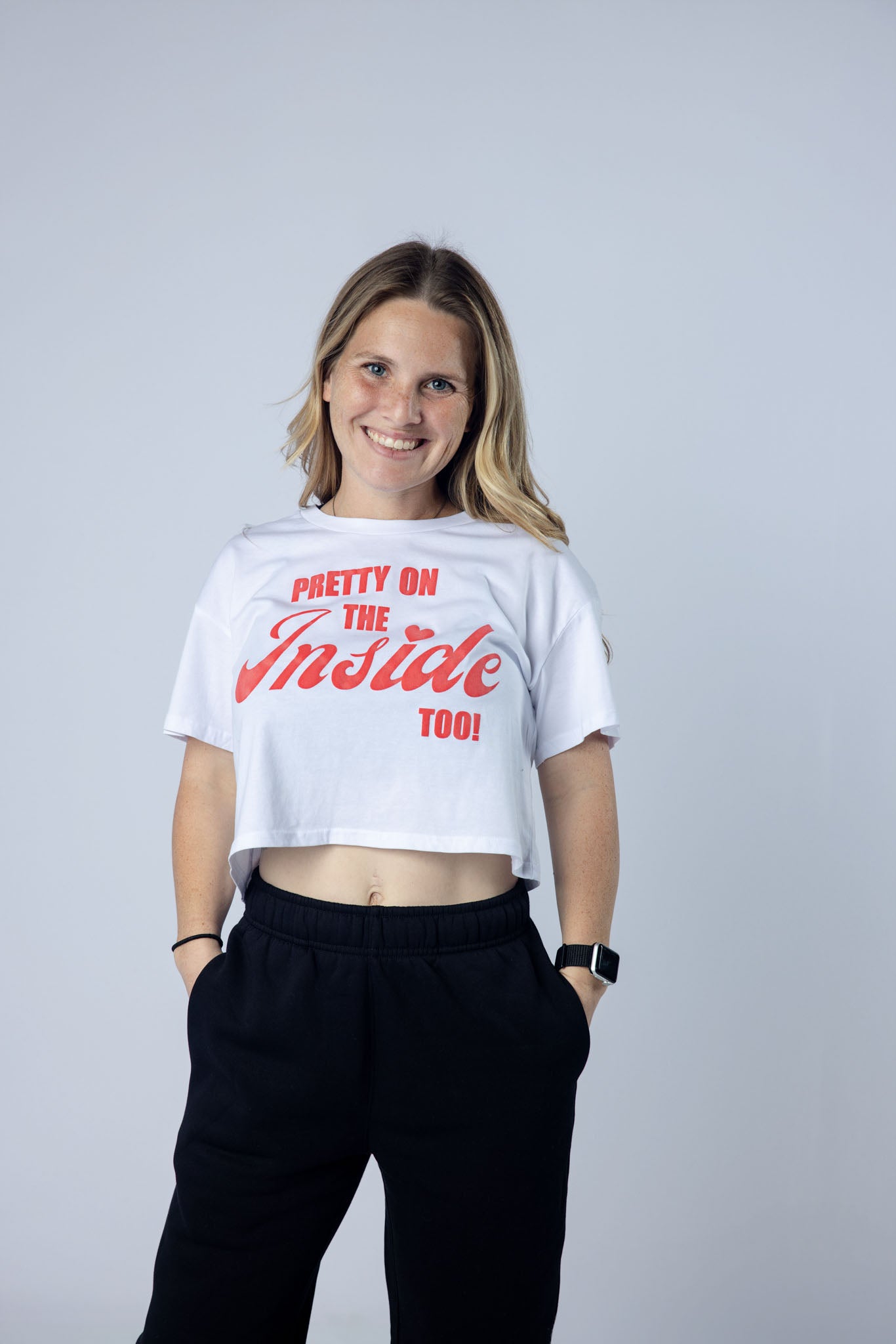 Pretty On The Inside Cropped Tee