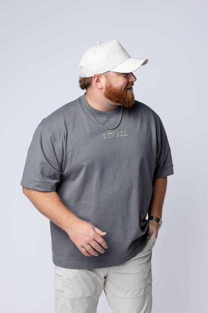 Heavy Dropped Shoulder Tee (Shadow)
