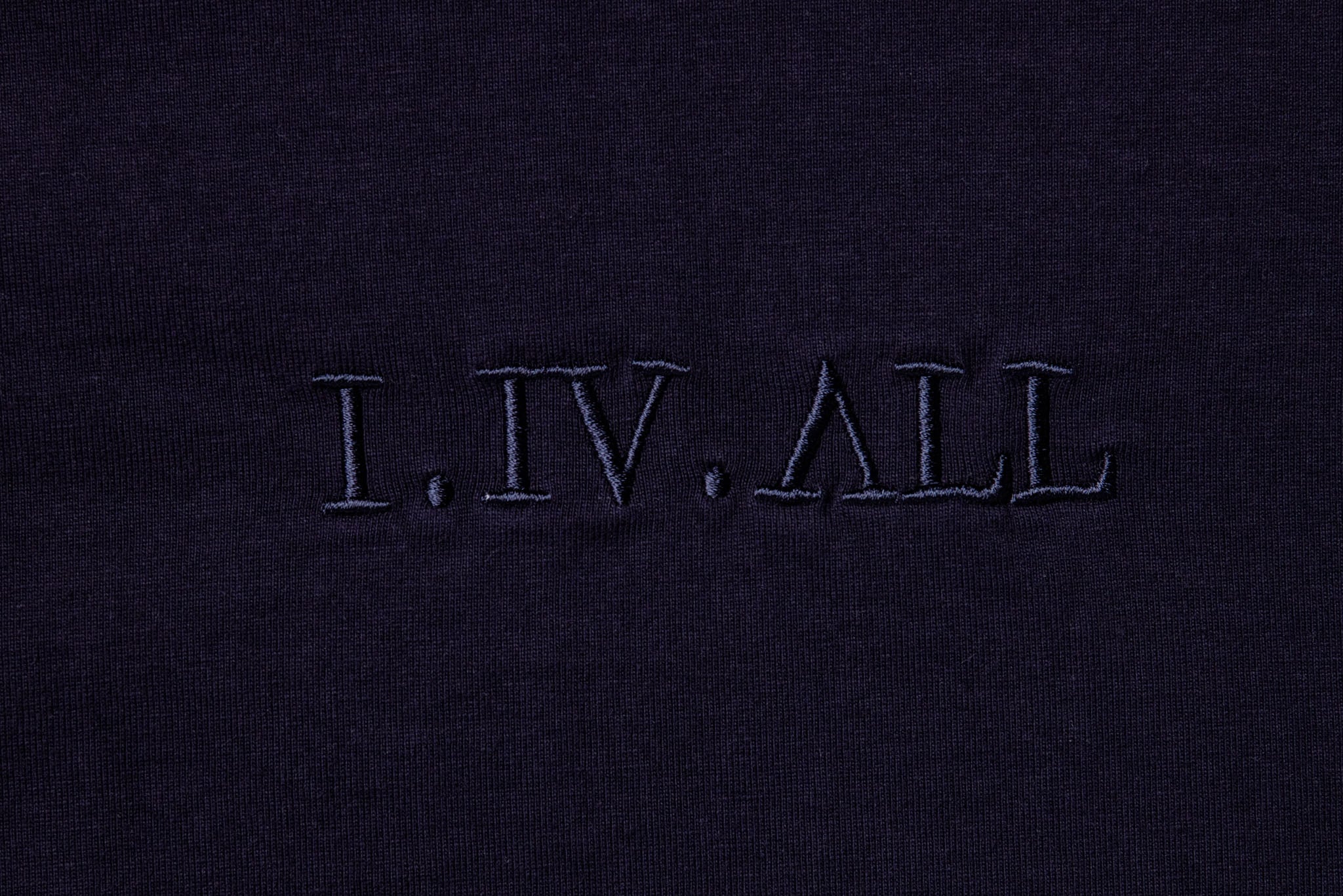 Heavy Dropped Shoulder Tee (Ink Blue)